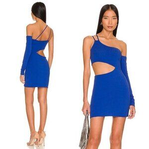 Lovers and Friends Tristian Mini Dress in Cobalt Blue